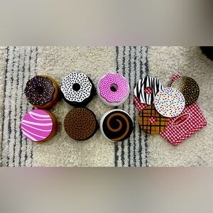 Melissa and Doug Wooden Donut Set